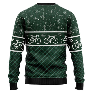 Santa Cycling Ugly Christmas Sweater, Christmas Gift,Gift Christmas 2024