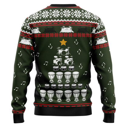 Drum Solo Ugly Christmas Sweater,Christmas Ugly Sweater,Christmas Gift,Gift Christmas 2024