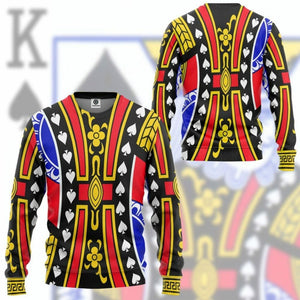 3D King of Spades David Custom Tshirt Hoodie Apparel