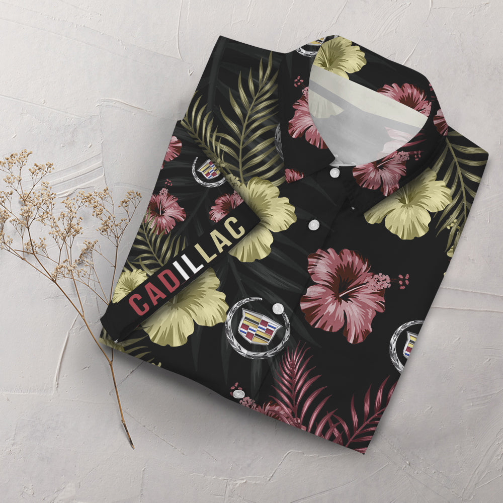 Cadillac Hawaiian Shirt_ Hawaiian Shirts -Hawaiian Shirt Gift, Christmas Gift