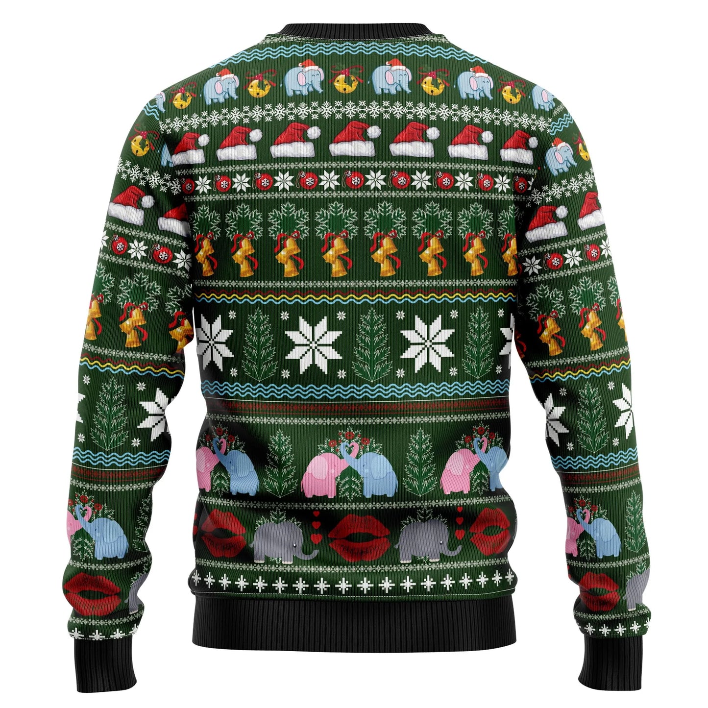 Elephant I Didn't Fart My Butt Blew You A Kiss Ugly Christmas Sweater,Christmas Ugly Sweater,Christmas Gift,Gift Christmas 2024