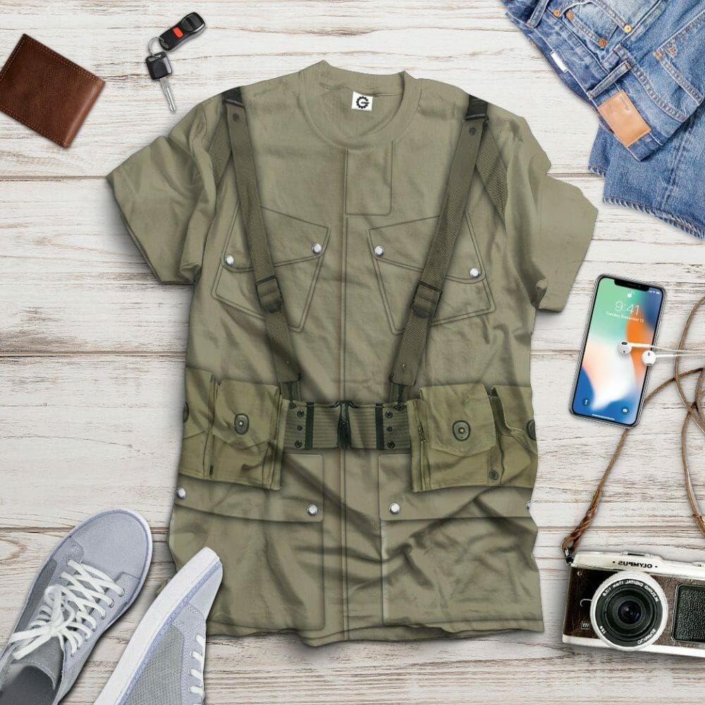 3D 82nd Airborne Soldier Tshirt Hoodie Apparel