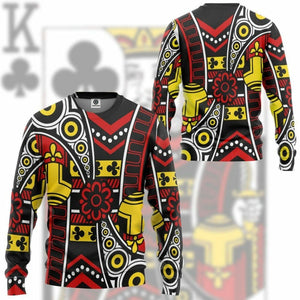 3D King of Clubs Alexandre Custom Tshirt Hoodie Apparel