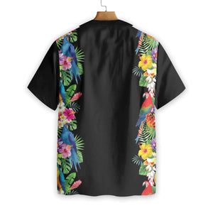 Parrot Party Spring Is Here Design Hawaiian Shirt,Hawaiian Shirt Gift, Christmas Gift