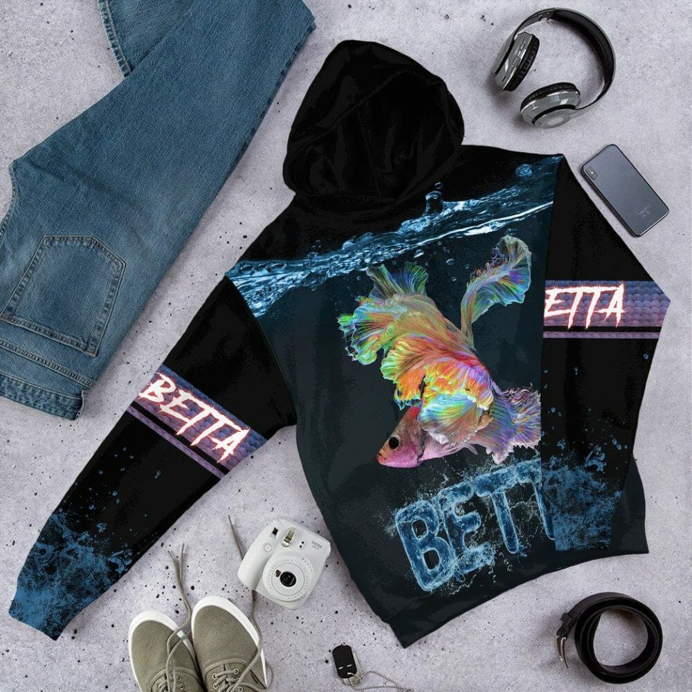 3D Loving Betta Custom Tshirt Hoodie Apparel