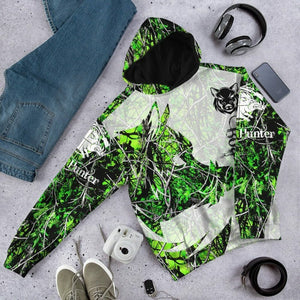 3D Boar Hunter Green Custom Tshirt Hoodie Apparel