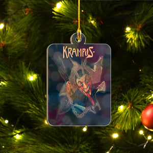 Merry Krampus Ornament Set, Dark Christmas Ornament Set, Christmas Family Gift Idea