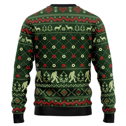 Big Foot Xmas Ugly Christmas Sweater, Christmas Ugly Sweater,Christmas Gift,Gift Christmas 2024
