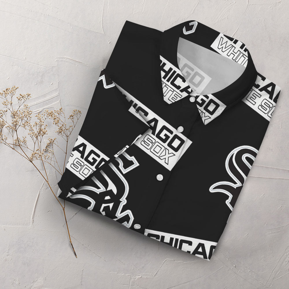 Chicago White Sox Hawaiian Shirt_Hawaiian Shirt Gift, Christmas Gift
