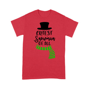 Cutest Snowman Of All Funny Christmas Tee Shirt Gift For Christmas