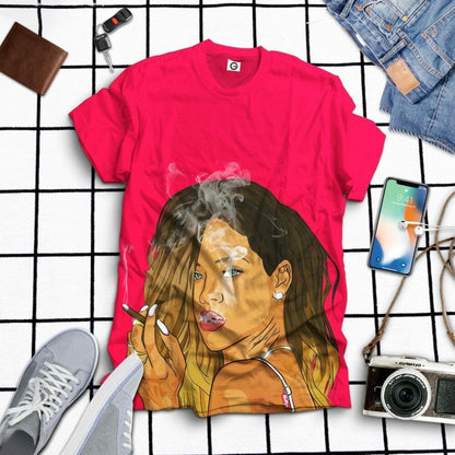 3D Rihanna Custom Tshirt Hoodie Apparel