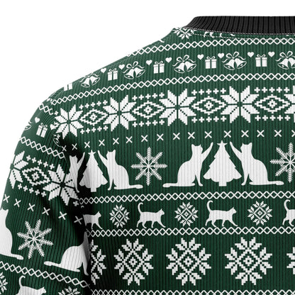 Meowy Christmas Ugly Christmas Sweater,Christmas Ugly Sweater,Christmas Gift,Gift Christmas 2024