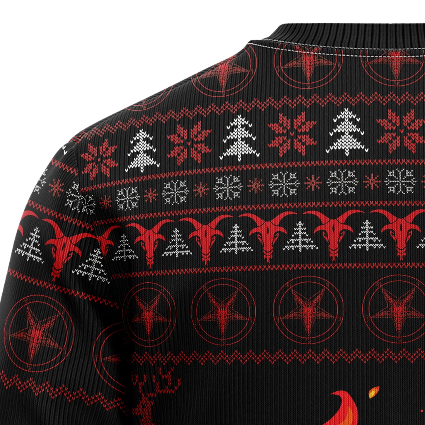 Satan Claus Merry Christmas Hail Satanic Ugly Christmas Sweater, Christmas Gift,Gift Christmas 2024