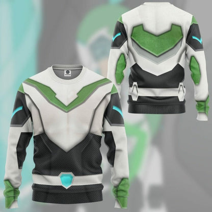 3D Voltron Legendary Defender Pidge Armor Custom Tshirt Hoodie Apparel