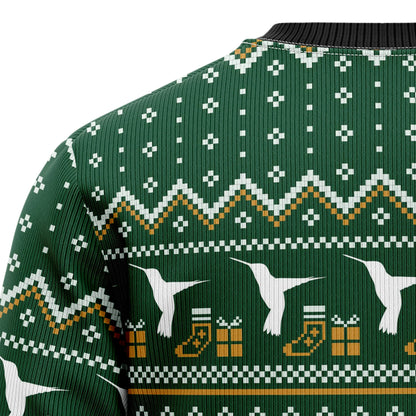 Hummingbird Family Xmas D2810 Ugly Christmas Sweater,Christmas Ugly Sweater,Christmas Gift,Gift Christmas 2024