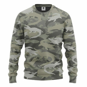 3D Crocodile Camo Custom Tshirt Hoodie Apparel