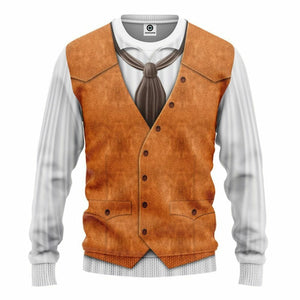 3D Cowboy Gear Cosplay Custom Shirt