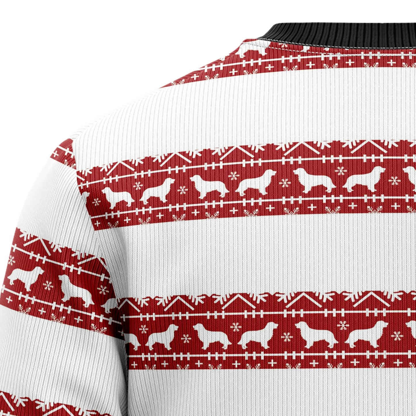 Golden Retriever Wearing Santaâs Hat Ugly Christmas Sweater,Christmas Ugly Sweater,Christmas Gift,Gift Christmas 2024