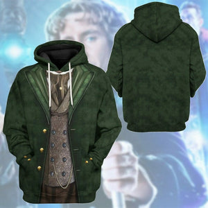 3D 8th Doctor Who Tshirt Hoodie Apparel