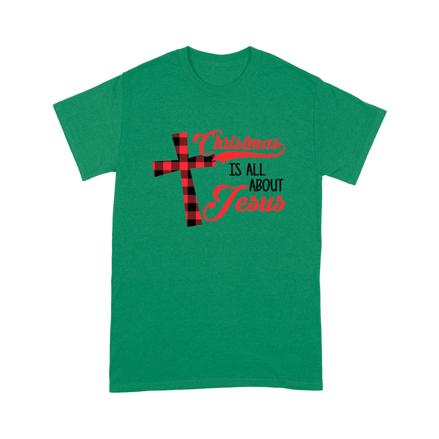 Weihnachten ist alles über Jesus Liebe Christus T-Shirt Geschenk für Weihnachten