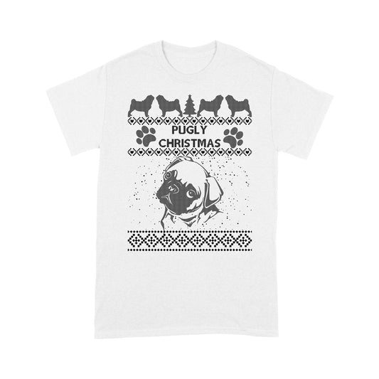 Pugly christmas. - Standard T-shirt  Tee Shirt Gift For Christmas