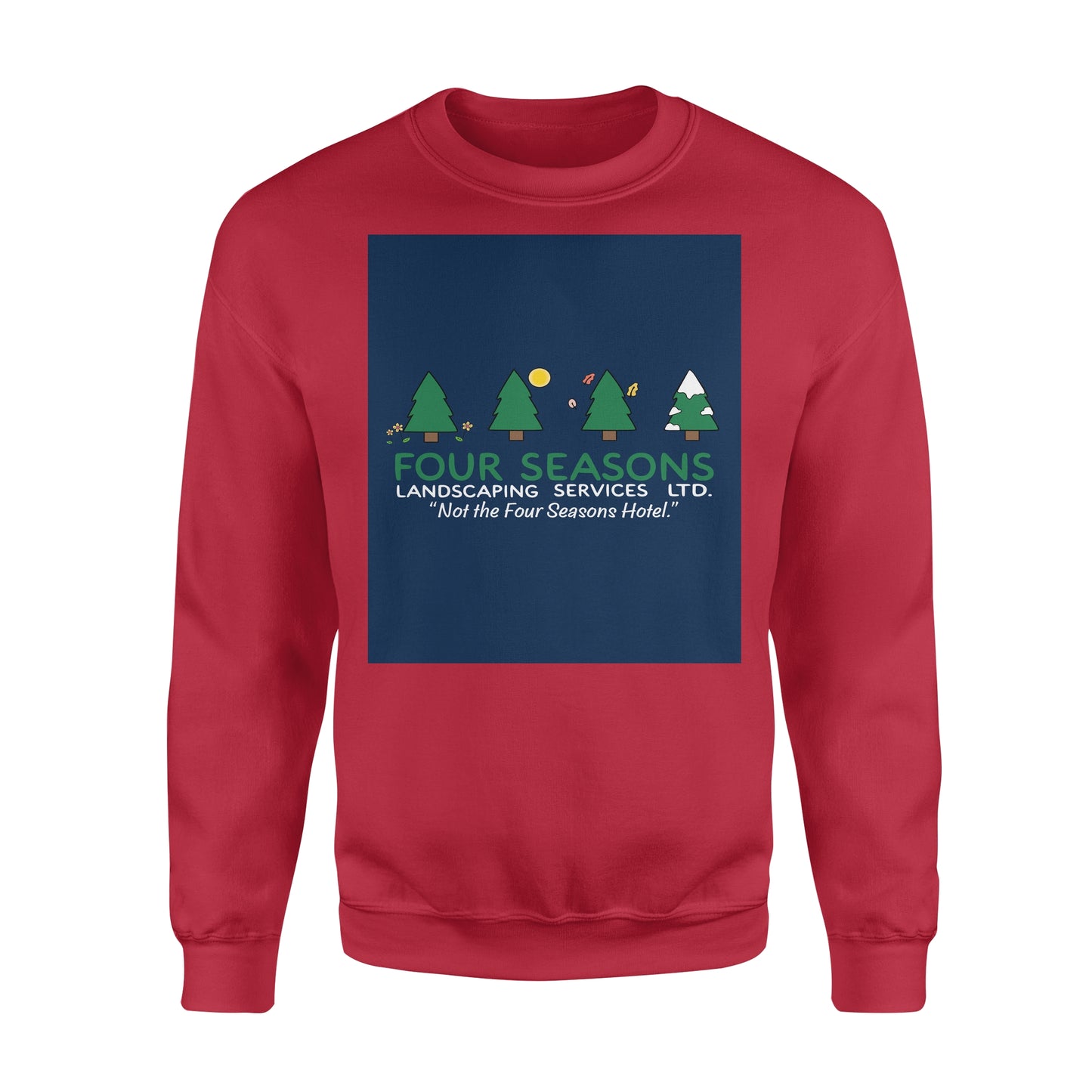 Nicht das Four Seasons Hotel - Lustiges Sweatshirt, hässlicher Weihnachtspullover für Männer und Frauen