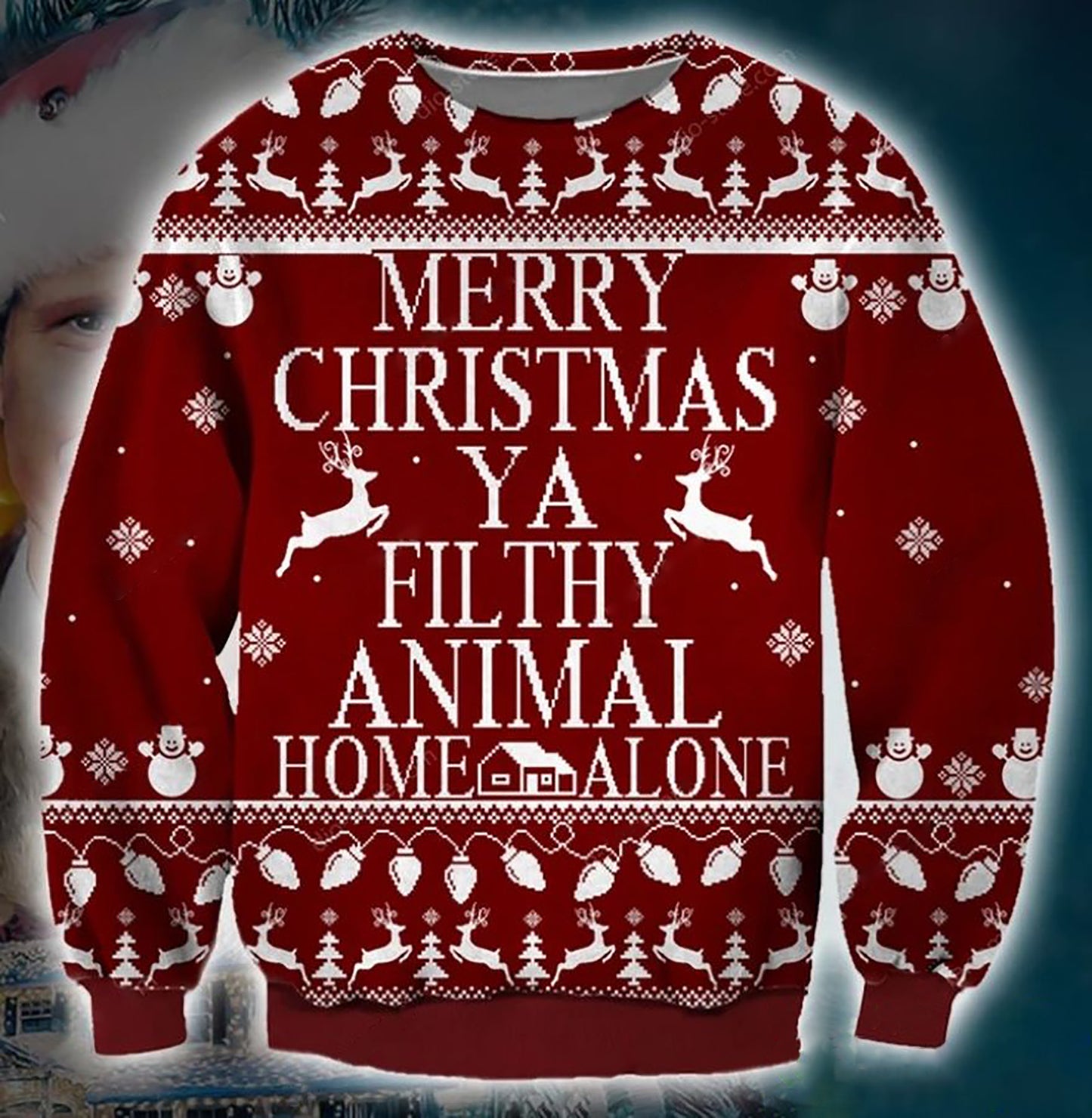Lampoons Christmas Vacation Symbol 3D Christmas Ugly Sweater, Christmas Ugly Sweater, Christmas Gift, Gift Christmas 2024