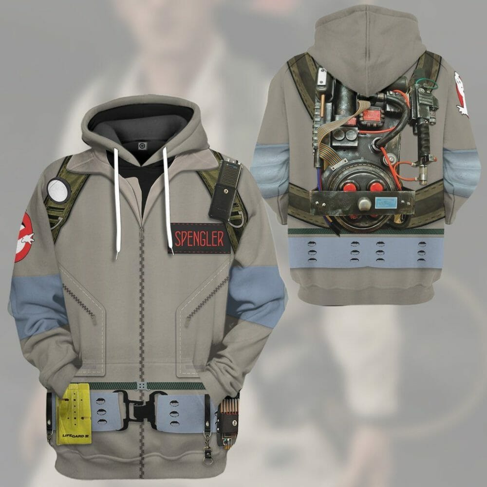 Ghostbusters 1984 Spengler Cosplay Custom Tshirt Hoodie Apparel