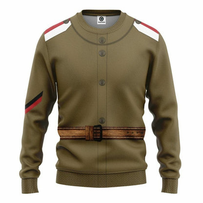 3D Russian Soldier Uniform Tshirt Hoodie Apparel