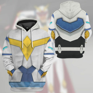 3D Voltron Legendary Defender Coran Armor Custom Tshirt Hoodie Apparel