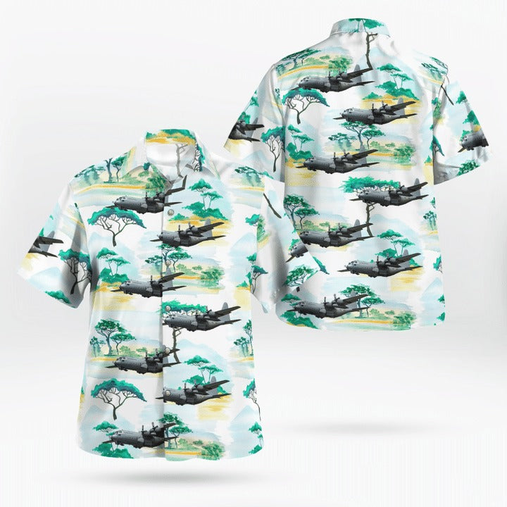 Austrian Air Force Lockheed C-130K Hercules Hawaiian Shirt,Hawaiian Shirt Gift,Christmas Gift