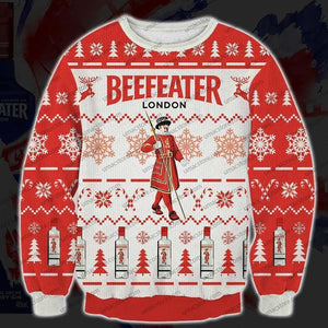 Beefeater London Whiskey Ugly Sweater Christmas Tshirt Hoodie Apparel,Christmas Ugly Sweater,Christmas Gift,Gift Christmas 2022