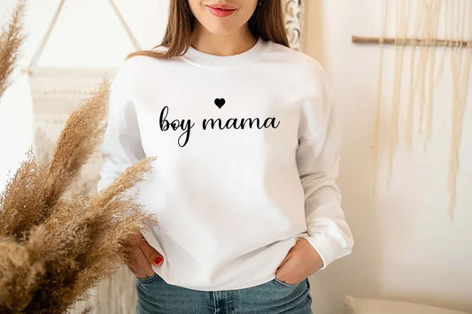 Boy Mama Sweatshirt, Boy Mom Shirts, Gift For Mom, Funny Mom Life Tshirt, Cute Mom Hoodies, Mothers Day Gifts