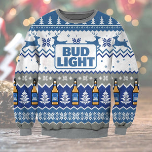 Bud Light Beer Ugly Christmas Sweater Tshirt Hoodie Apparel,Christmas Ugly Sweater,Christmas Gift,Gift Christmas 2022