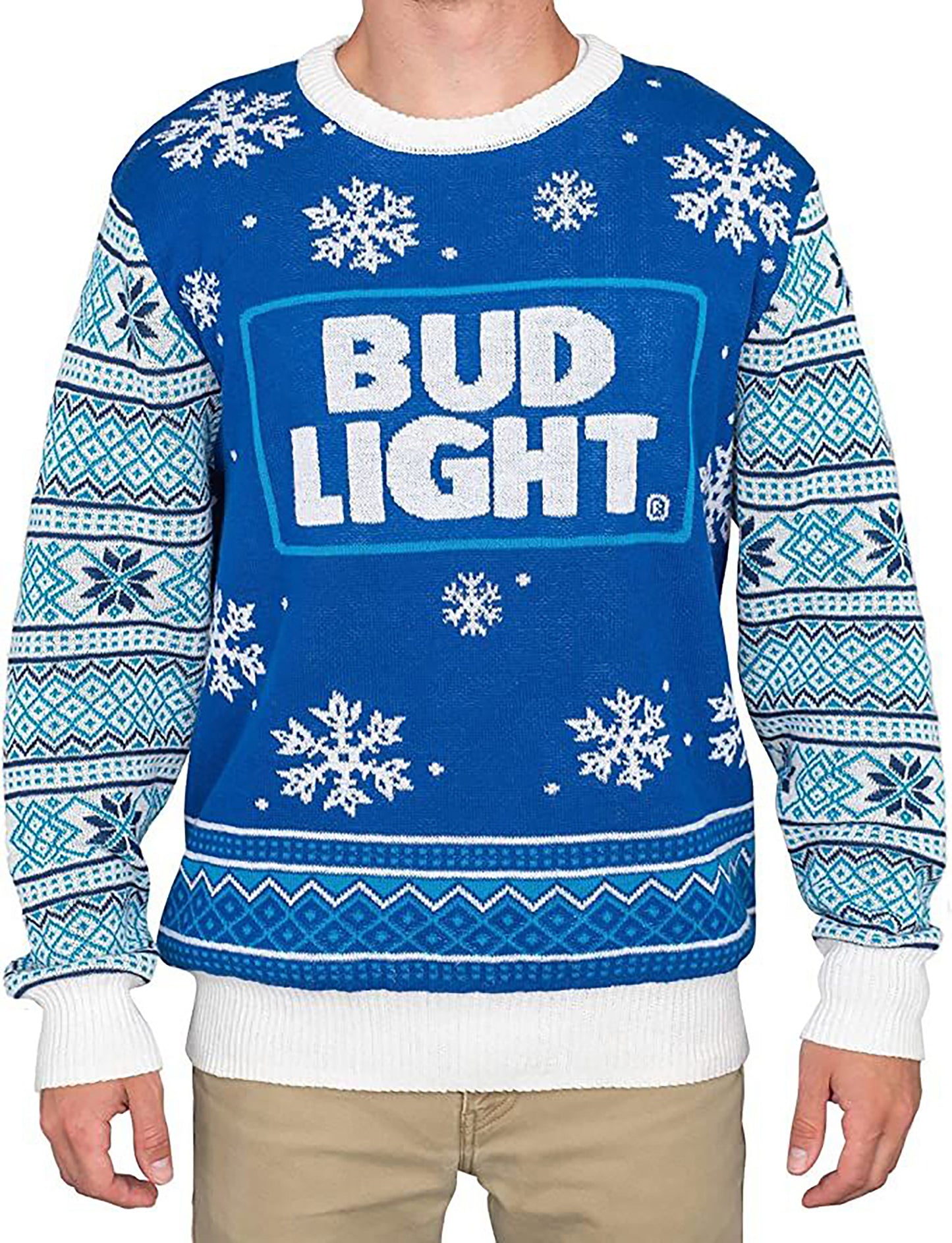 Bud Light Classic Ugly Sweater Christmas, Christmas Ugly Sweater, Christmas Gift, Gift Christmas 2024