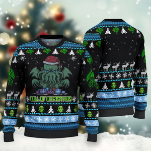 Call Of Cthulhu Ugly Christmas Sweater Tshirt Hoodie Apparel,Christmas Ugly Sweater,Christmas Gift,Gift Christmas 2024