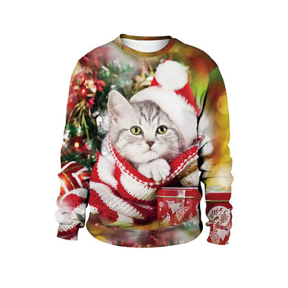 Cat Merry Christmas Sweater, Christmas Gift, Gift Christmas 2024