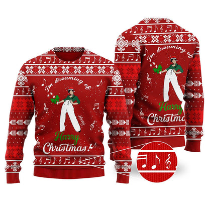 Christmas Dreaming Ugly Knitted Sweater, Christmas Ugly Sweater, Christmas Gift, Gift Christmas 2024