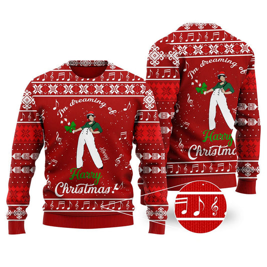 Christmas Dreaming Ugly Knitted Sweater, Christmas Ugly Sweater, Christmas Gift, Gift Christmas 2024