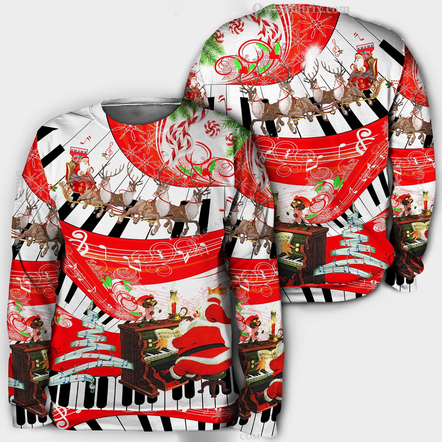 Christmas Love Music Hoodie, Christmas Ugly Sweater, Christmas Gift, Gift Christmas 2024