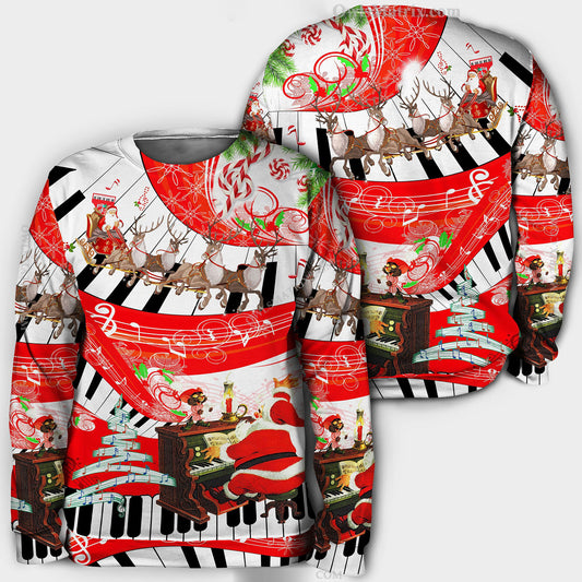 Christmas Love Music Hoodie, Christmas Ugly Sweater, Christmas Gift, Gift Christmas 2024