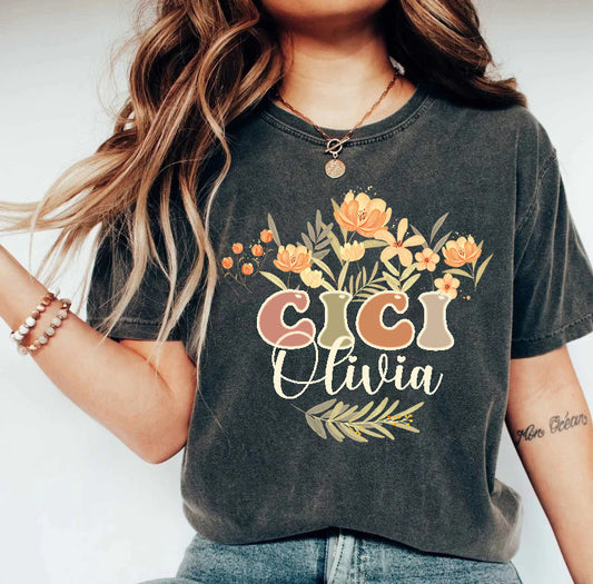 Cici tshirt, Cici Shirt, Cici Gift, Grammy Sweat shirt, pregnancy announcement, new Grammy gift, grandma gift, Cici hoodie
