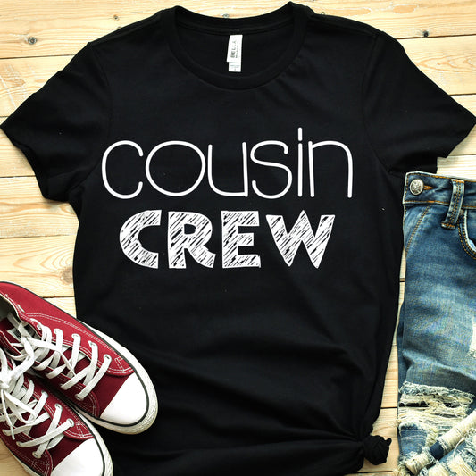 Cousin Crew T-Shirt Einteiler T-Shirt Jugendshirt Kleinkind Jersey T-Shirt