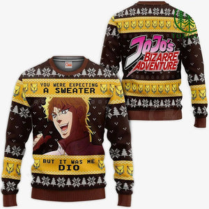 Dio Brando Ugly Christmas Sweater and Hoodie JoJo Tshirt Hoodie Apparel,Christmas Ugly Sweater,Christmas Gift,Gift Christmas 2022