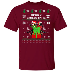 Merry Christmas Funny T-shirt, Funny Christmas Family Gift Idea