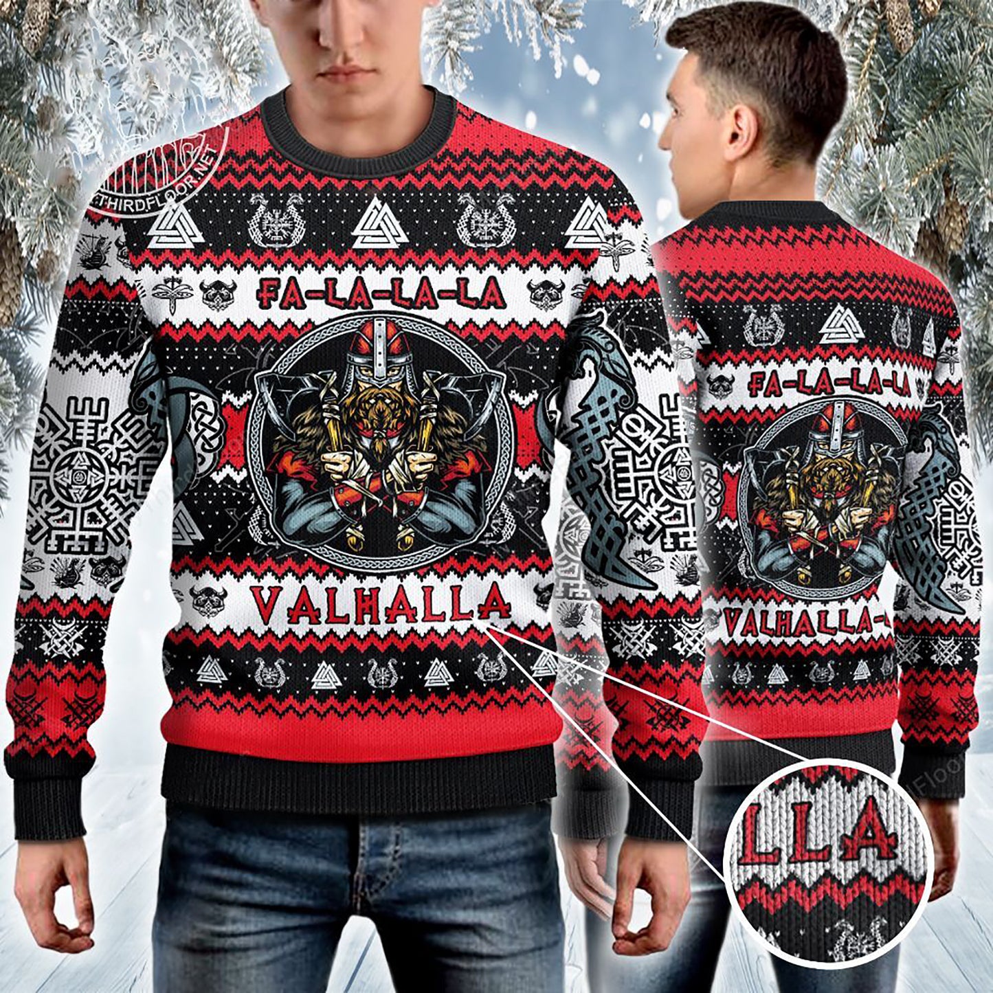 Firefighter Ugly Christmas Sweater, Christmas Ugly Sweater, Christmas Gift, Gift Christmas 2024