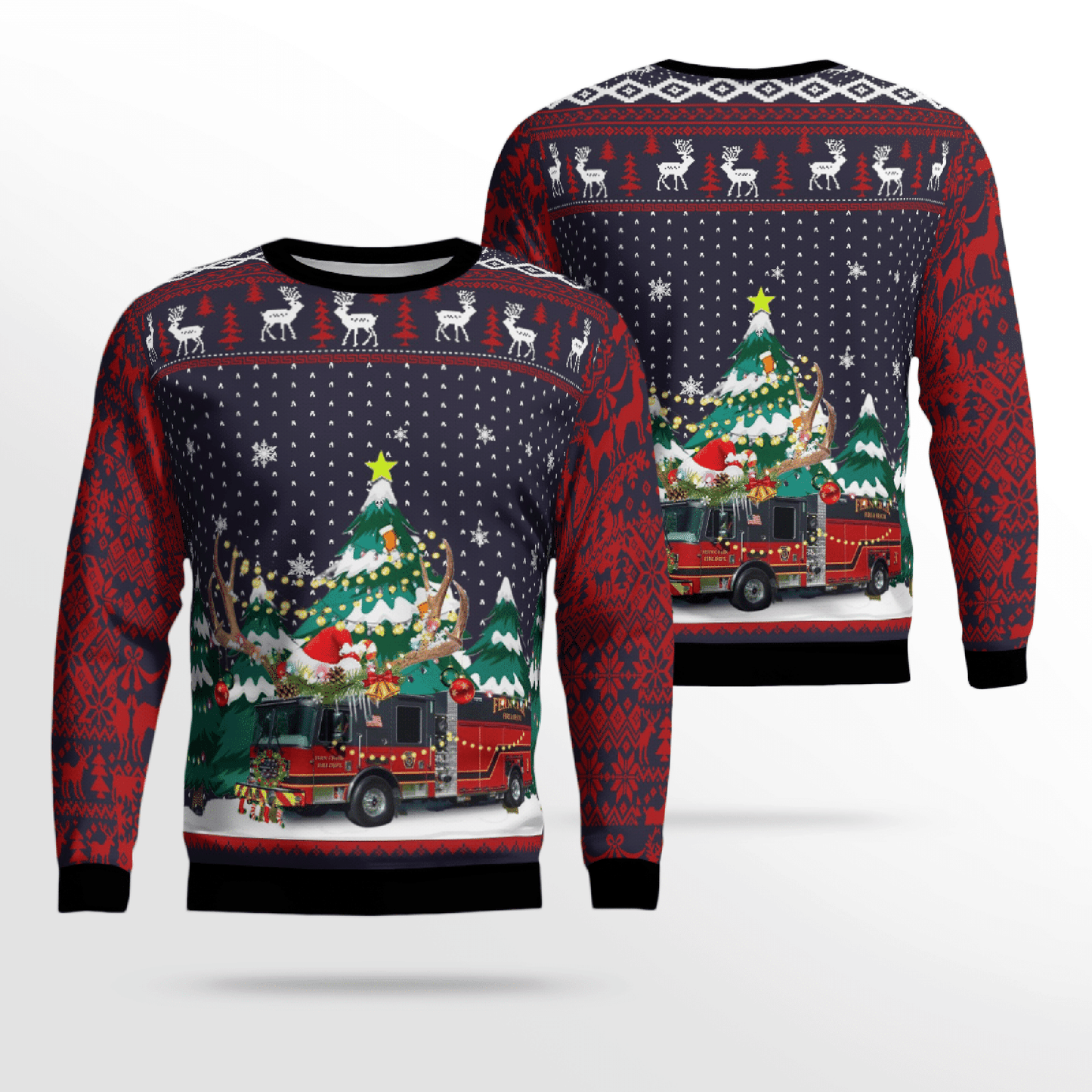 Fern Creek Fire Department Christmas Ugly Sweater, Christmas Ugly Sweater, Christmas Gift, Gift Christmas 2024