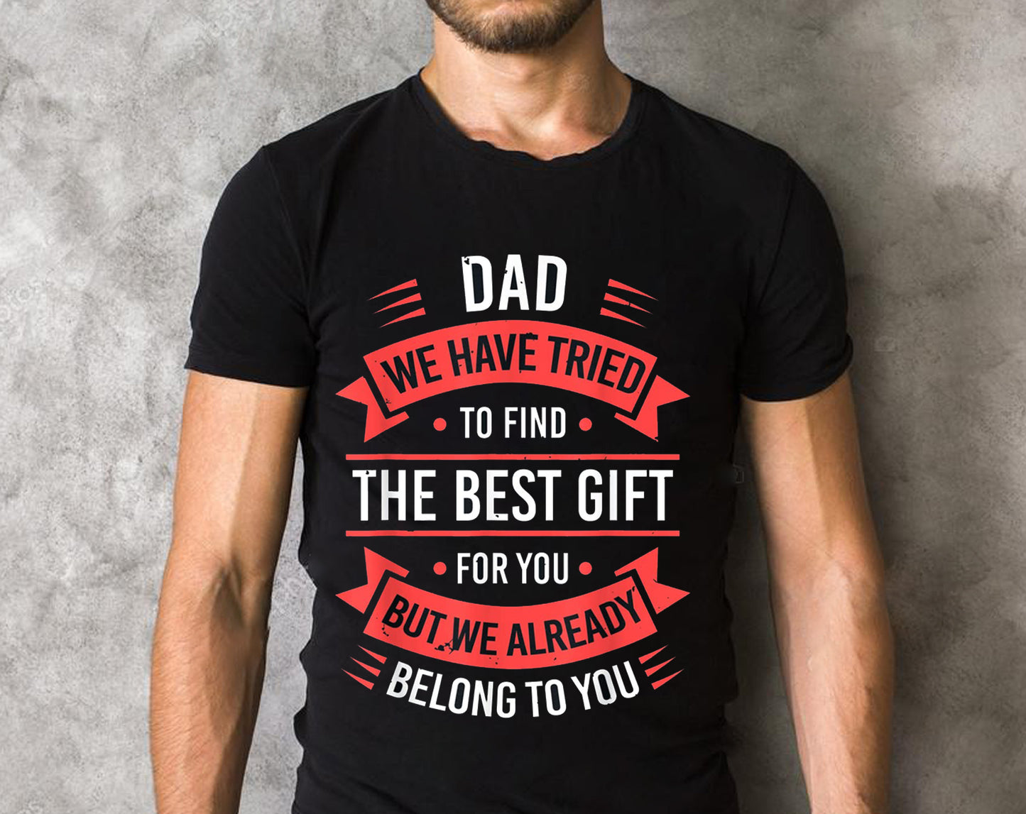 Funny Fathers Day Shirt Dad from Daughter Son Wife for Daddy T-Shirt