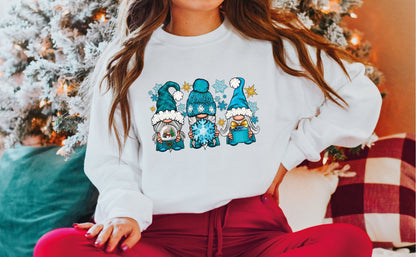 Gnome Christmas Sweatshirt, Winter Gnome Sweatshirt, Matching Family, Funny Christmas Sweater, Christmas Gift, Winter Sweatshirt,Xmas Hoodie
