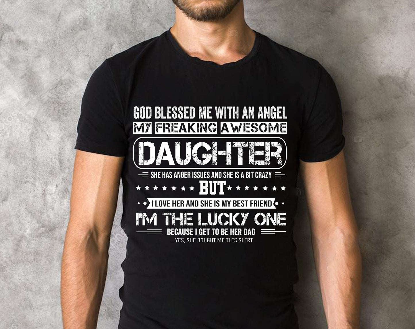 God Blessed me with an anfel T-shirts